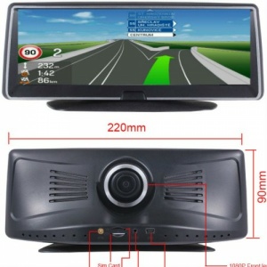 GPS СИСТЕМА WEST ROAD WR-A81 CAM, 4G, WI-FI, 8 ИНЧА, ВГРАДЕН ВИДЕОРЕГИСТРАТОР